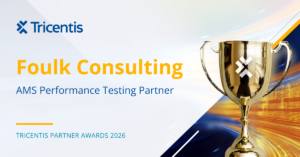 Read more about the article Foulk Consulting Recognized as AMS Performance Testing Partner at Tricentis Partner Awards 2026