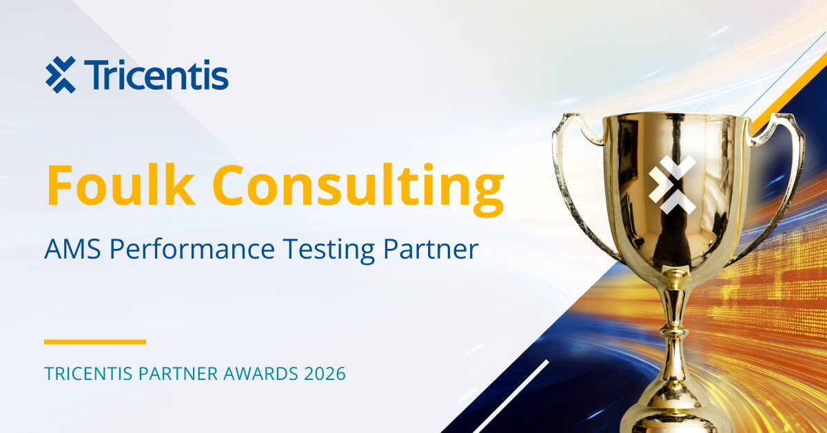 Read more about the article Foulk Consulting Recognized as AMS Performance Testing Partner at Tricentis Partner Awards 2026